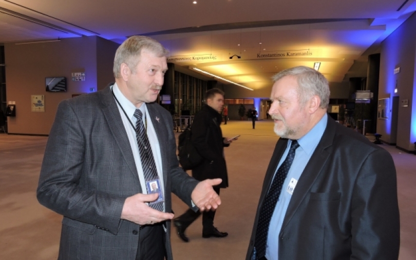 EP narys Bronis Ropė susitiko su Lietuvos žemdirbių savivalda
